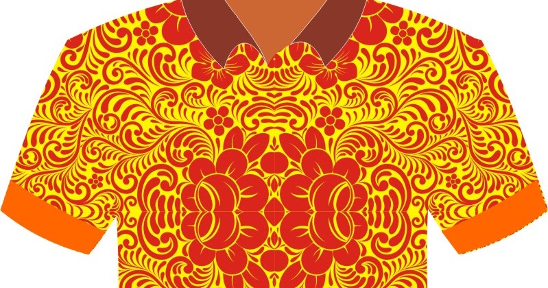Model Terkini 15+ Baju Batik Vector