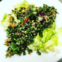 Tabbuleh de quinoa y wakame