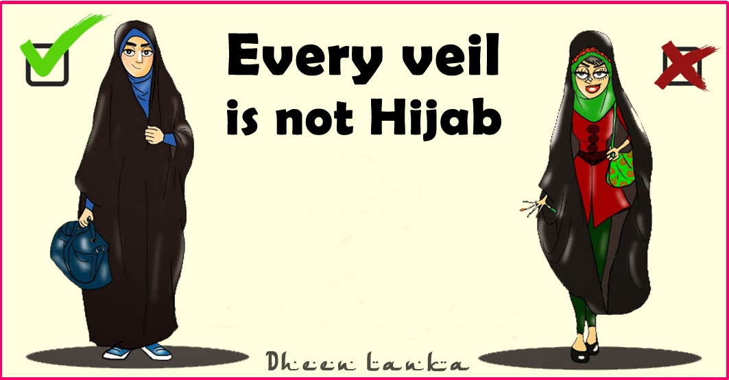 wearing hijab but not muslim