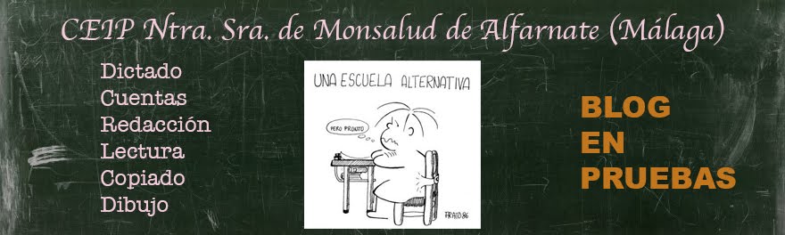 CEIP NTRA. SRA. de MONSALUD de Alfarnate