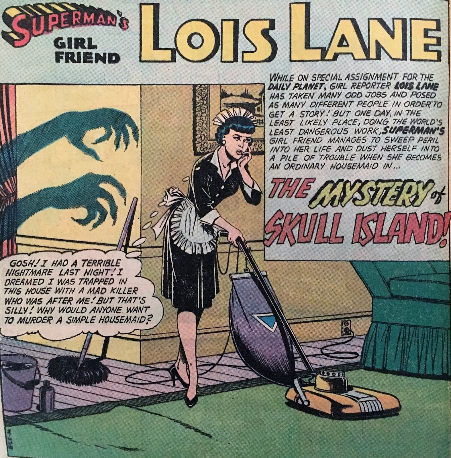 Superman's Girl Friend Lois Lane #97 (1969) - Chris is on Infinite Earths