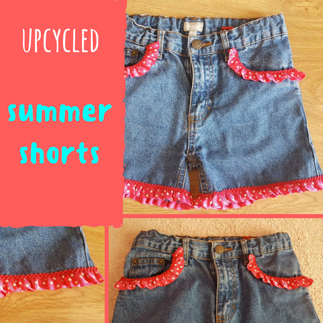 Upcycled Summer Shorts Upcycled Summer Shorts