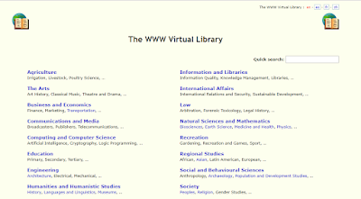 The WWW Virtual Library أشهر محركات البحث لـ Deep Web الويب العميق