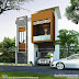 1247 square feet 3 bedroom modern flat roof house