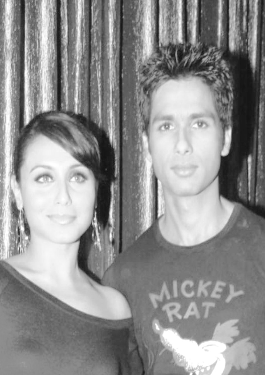rani mukherjee and shahid kapoor1 - rani mukherjee and shahid kapoor Pics