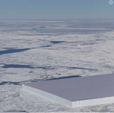 Αλλόκοτο παγόβουνο στην Ανταρκτική: Οι λόγοι του περίεργου σχήματός του  