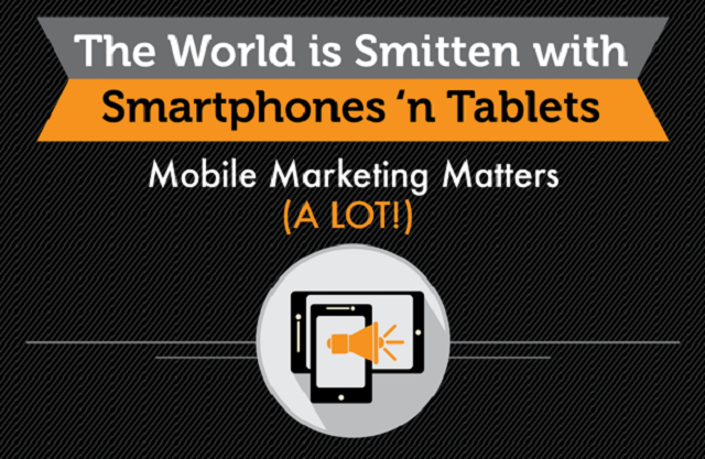 The World Is Smitten With cell phones And Tablets: Mobile Marketing Matters A Lot - #socialmedia