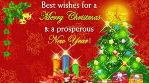 Merry Christmas Happy New Year Greetings Images