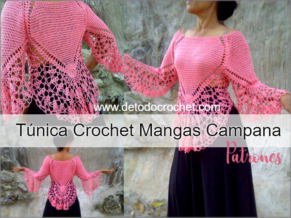 Blusa con Manga Campana /