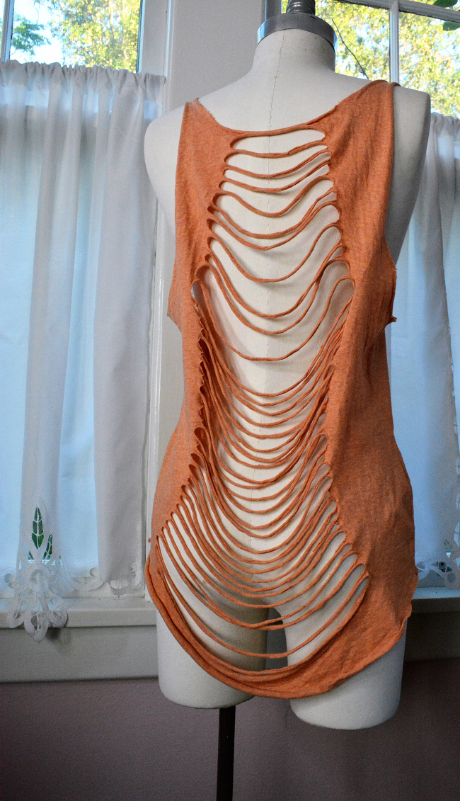 WobiSobi Cut up, Workout Shirt DIY