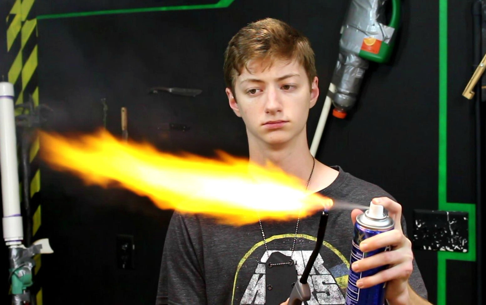 Jake Makes Guide to Flammable Aerosols