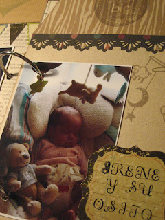 Álbum scrapbook para bebé recién nacido/ Baby scrapbook