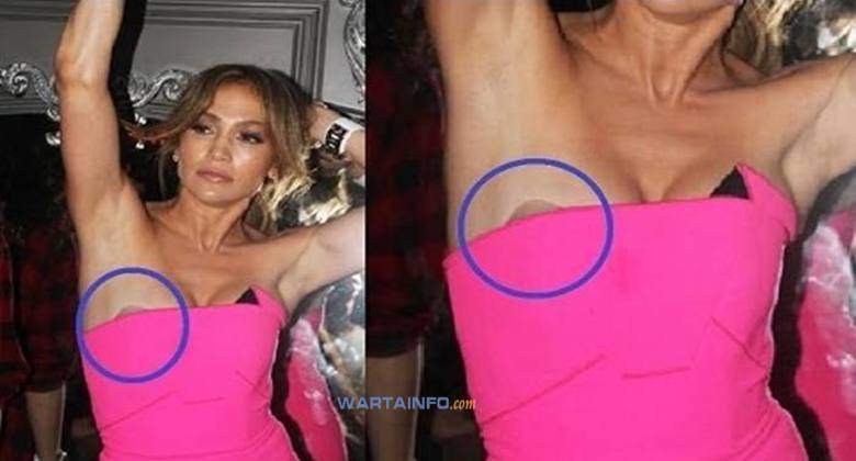 Foto Hot Puting Payudara Jennifer Lopez Artis Wanita Seksi Hollywood tak sengaja terekspos