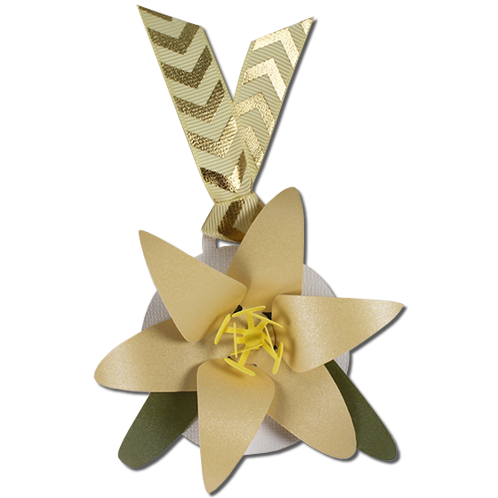 JMRush Designs Lily Gift Tag Card