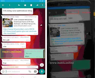 Cara Melihat Anggota Grup WA Yang Sedang Menyimak Atau Silent Reader Terbaru