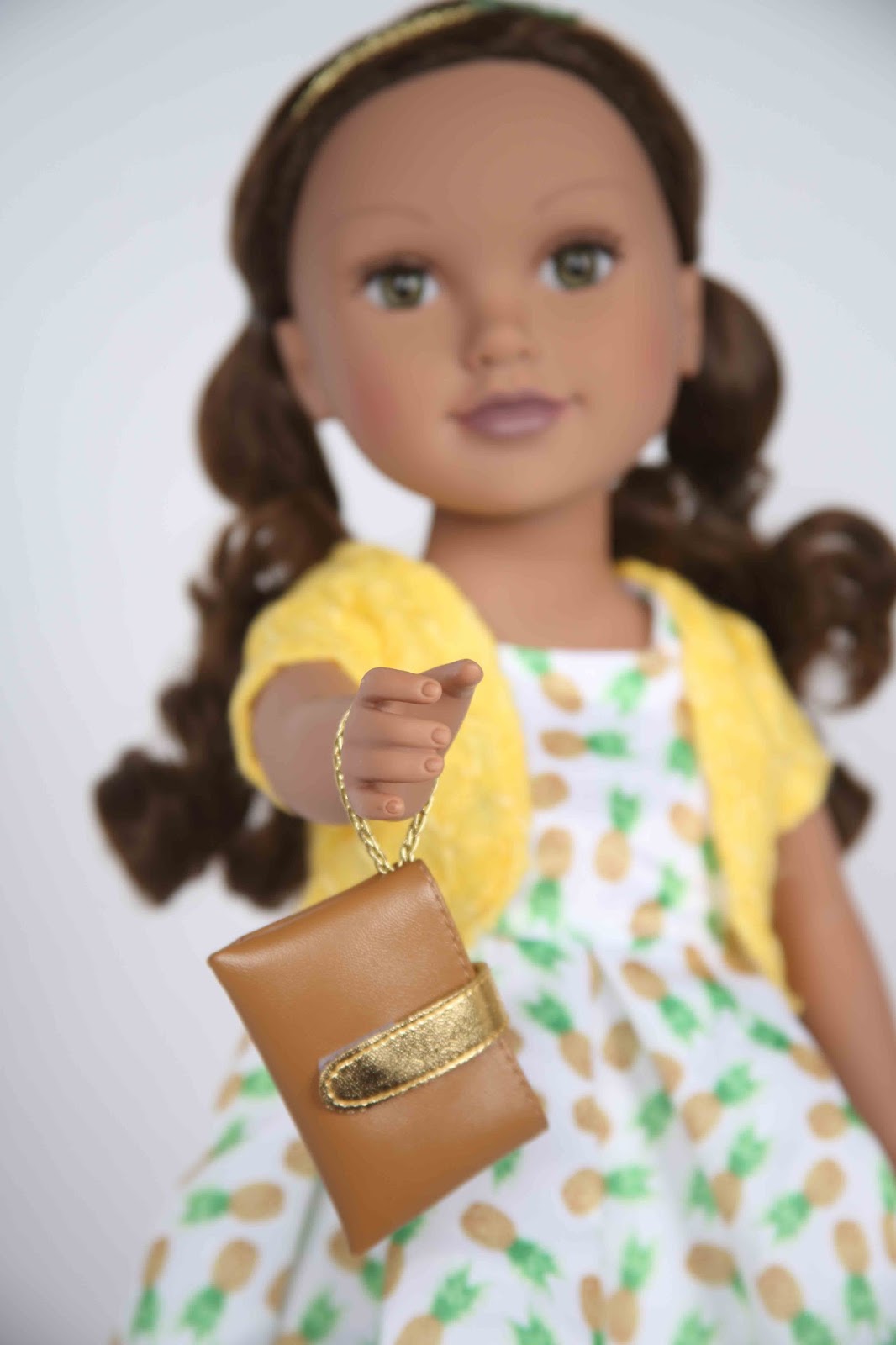 Fits Our Generation American Girl Journey 18" Dolls Clothes Gold Buckle Boots 