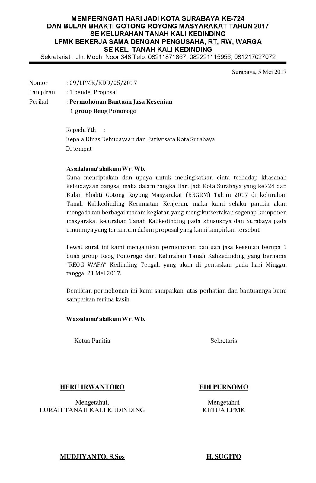 Contoh Surat Undangan Musrenbang Desa - Delinewstv