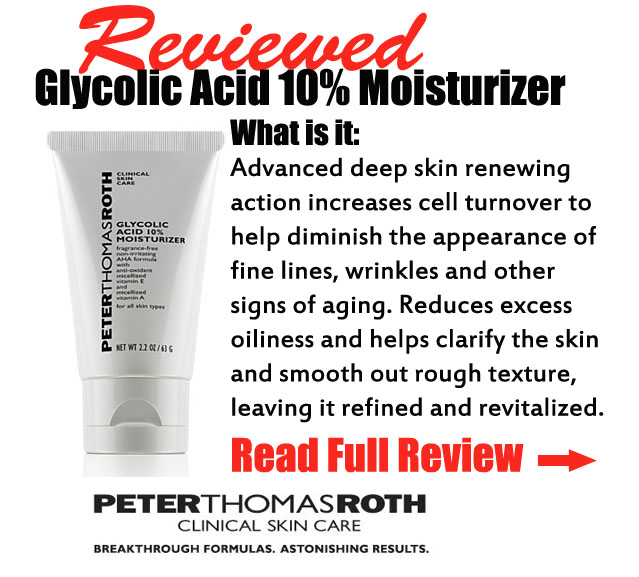 peter thomas glycolic moisturizer