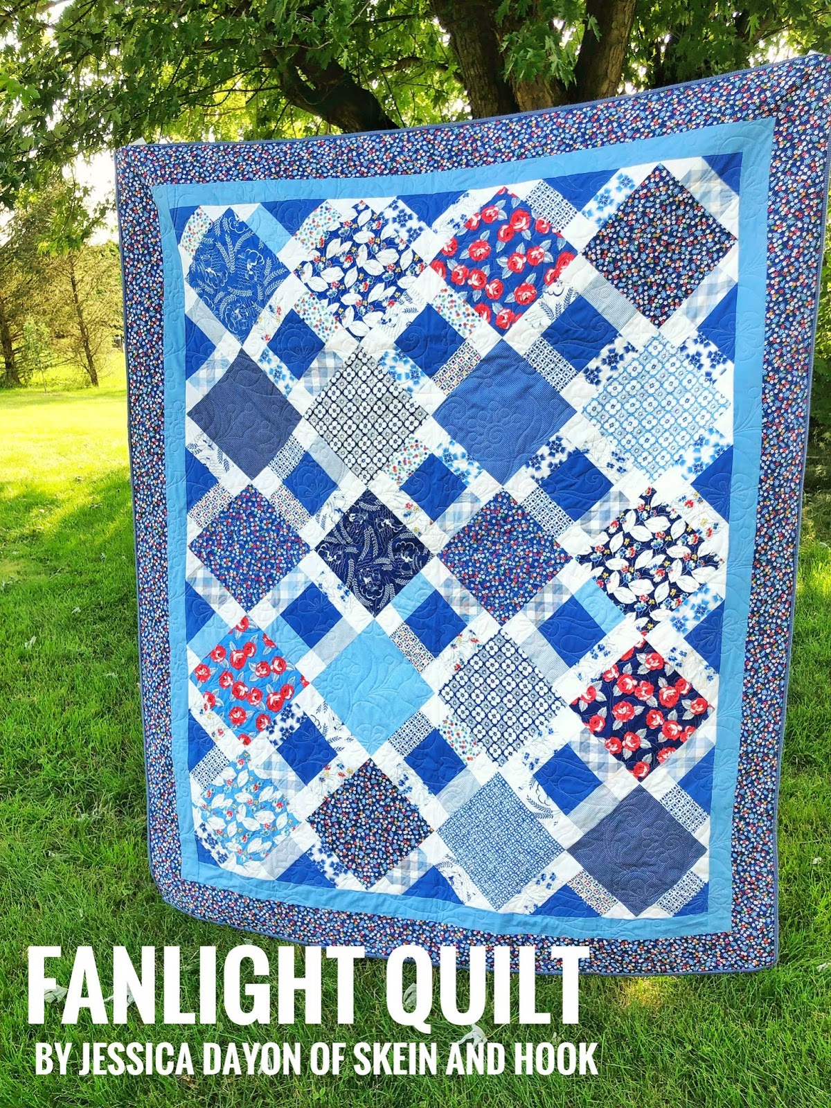 New Quilt Pattern Fanlight Quilt