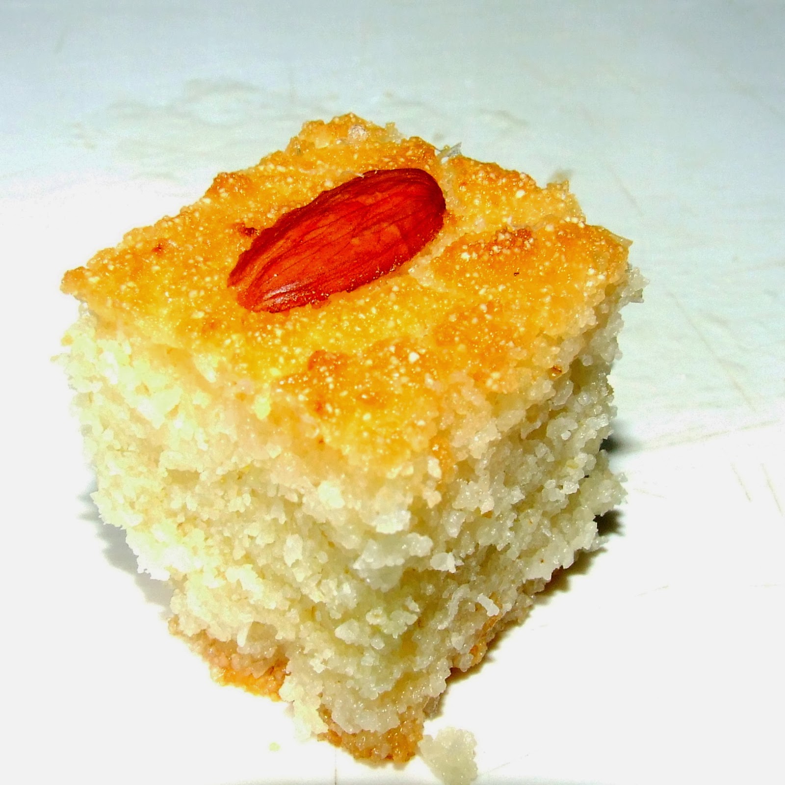 Ambrosia Semolina Coconut Cake (Egg less)