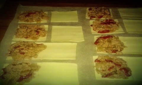 Preparación de las Empanadillas de Hojaldre de Bonito