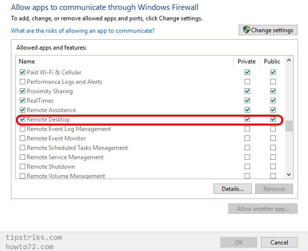windows remote desktop client allow through firewall windows remote desktop client allow through firewall