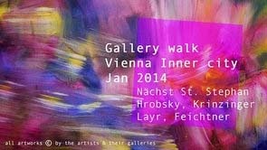 Gallery walk in the Inner City Jan 2014