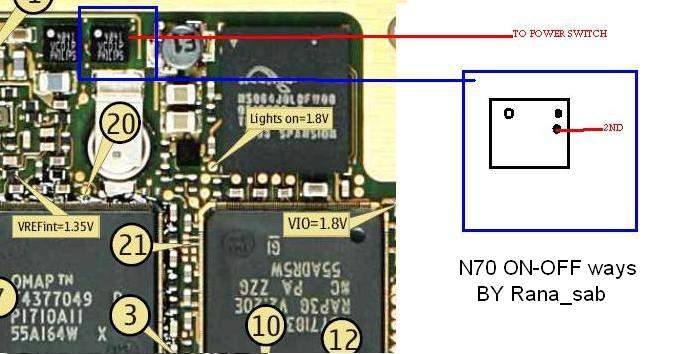 Nokia N70 Power Switch Problem Picture Help | Phone Repairing