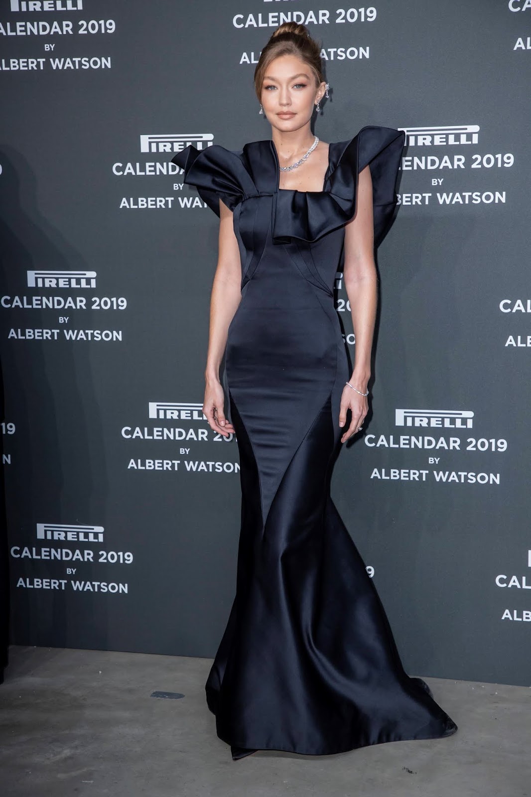 Gigi Hadid - 2019 Pirelli Calendar launch gala in Milan, Italy - 12/05 ...