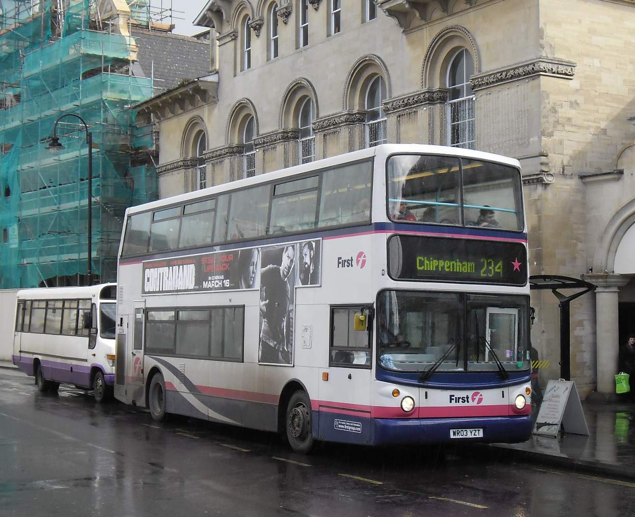Southern England Bus Scene A Saturday morning in Trowbridge