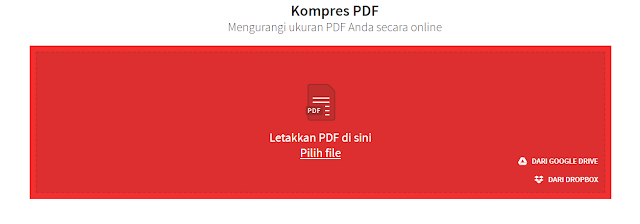 Cara Memperkecil Ukuran File PDF Online
