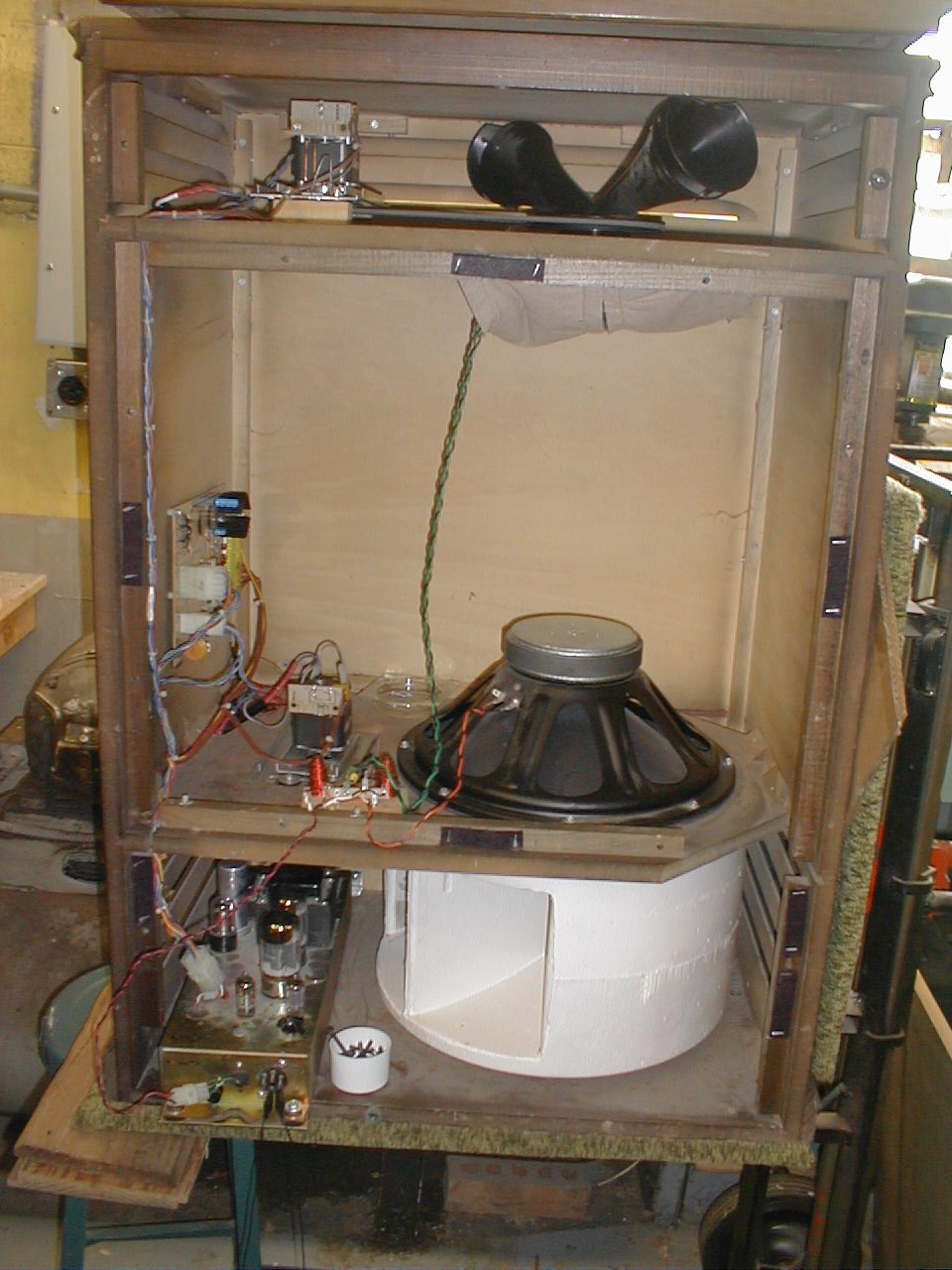 The Alchemist Custom "Leslie" rotating speaker