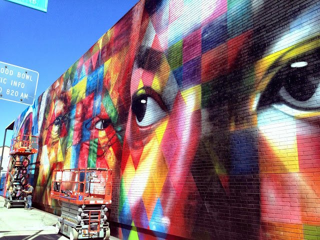 Second Street Art Mural By Brazilian Painter Eduardo Kobra In Los Angeles, USA. 6