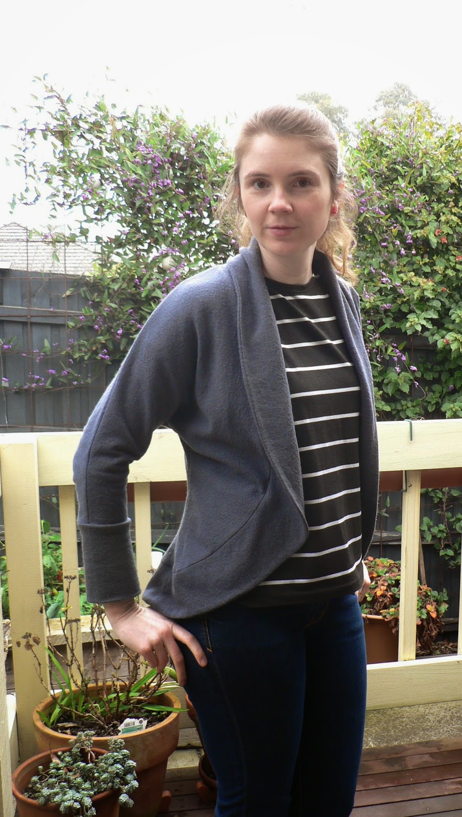 Finished - the Borderline Frumpy Cardigan