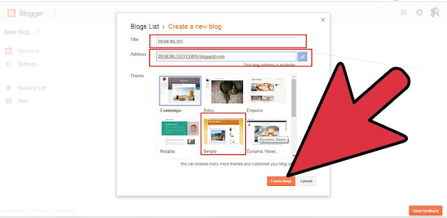 Basic Setting For Your Blog Basic Setting For Your Blog
