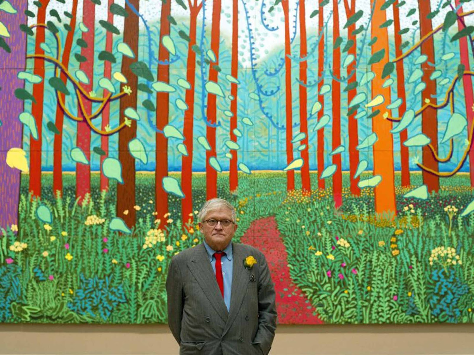 Outono , de David Hockney Outono , de David Hockney