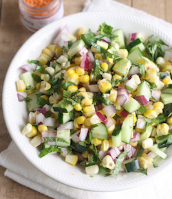 thai corn salad with thai sriracha sea salt by season with spice shop