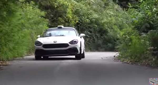 2017 Fiat 124 Abarth R-GT rally auto View Testing with 300bhp