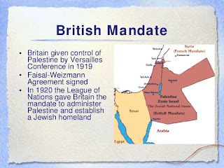The Mandate for Palestine aka Greater Israel by fact and law 1920