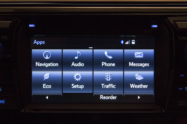 Novo Corolla 2014 - interior - sistema multimidia