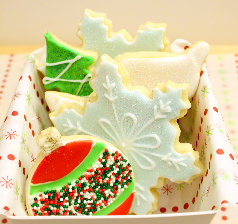 Cupcakes christmas tree Lemon Christmas Cookies : Christmas Sugar Cookies - Lemon Peony
