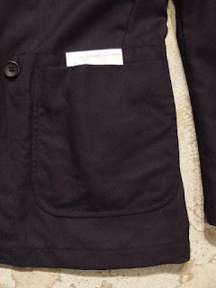 Engineered Garments "Dexter Jacket in Navy Uniform Serge" Fall/Winter 2015 SUNRISE MARKET