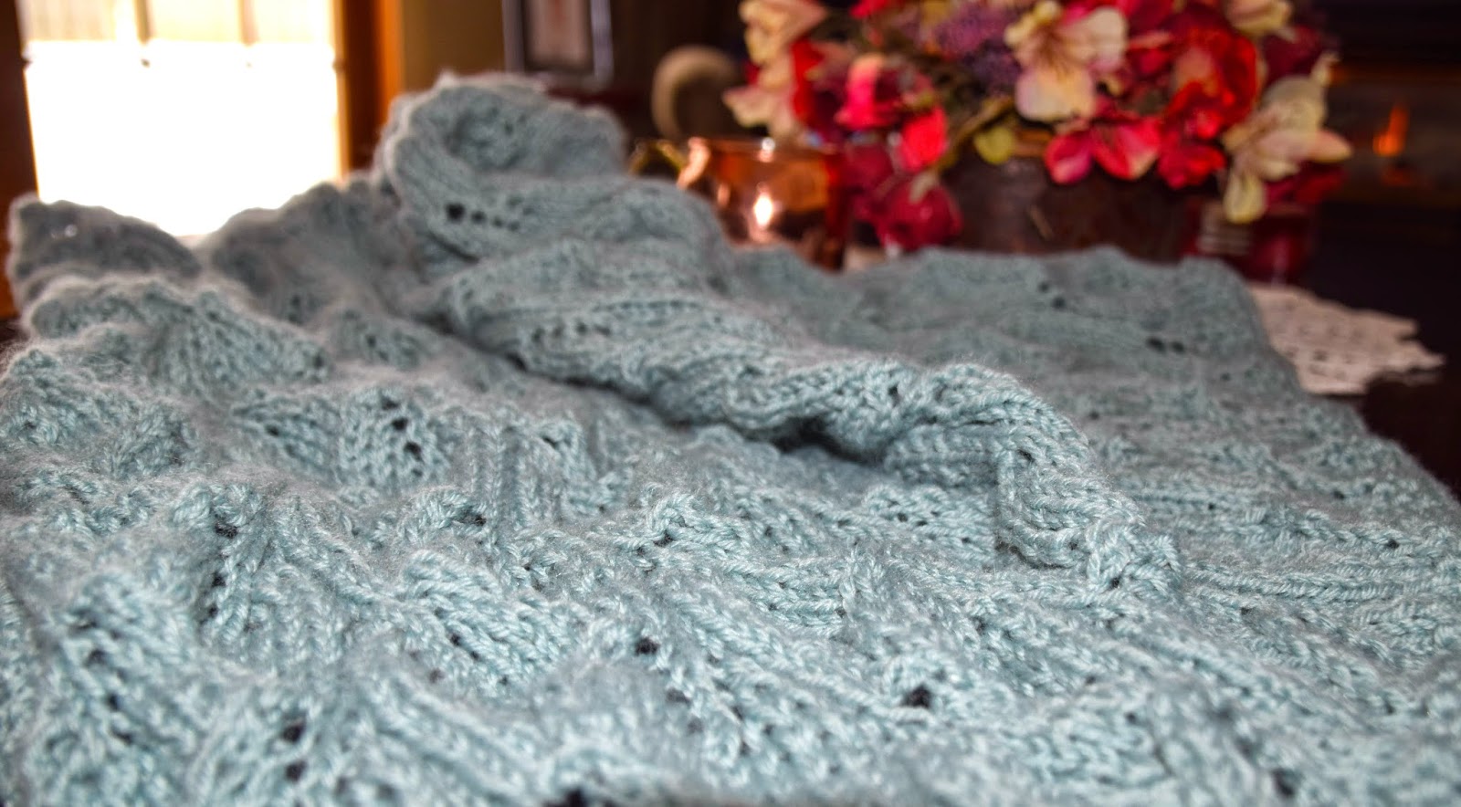 Nonna Rose Creates and Cooks Baby Leaf Blanket is Complete