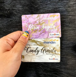 ONLINE FLAZZ BCA CUSTOM: Custom Kartu Flazz BCA E-Money E-Toll