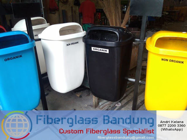 harga tong sampah fiber