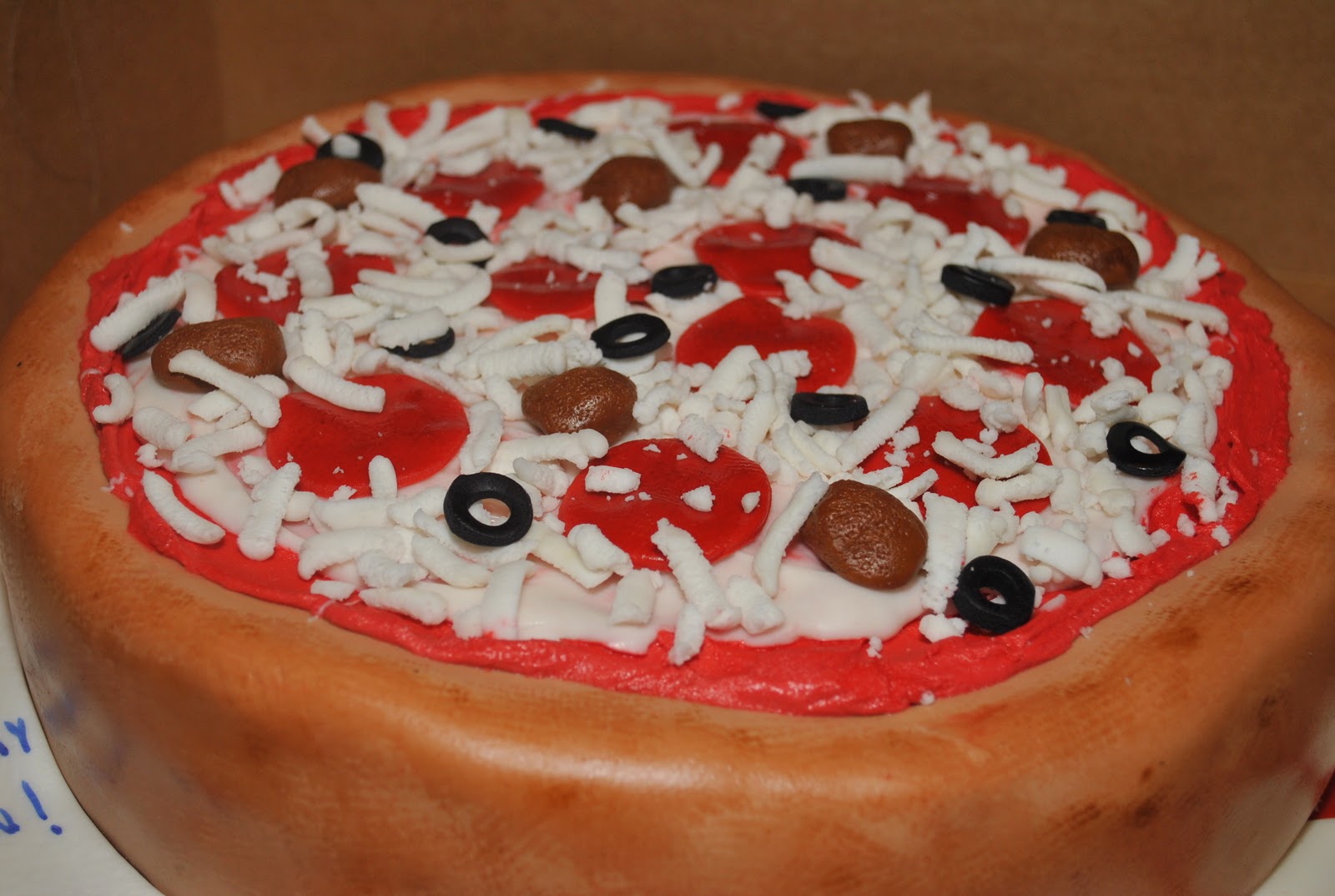 Hope's Sweet Cakes The "Pizza" Cake