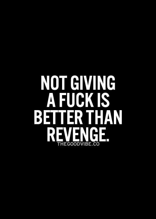 Symbolsysteme Rache ist süss....?