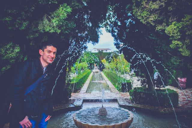 Generalife gardens of the Alhambra