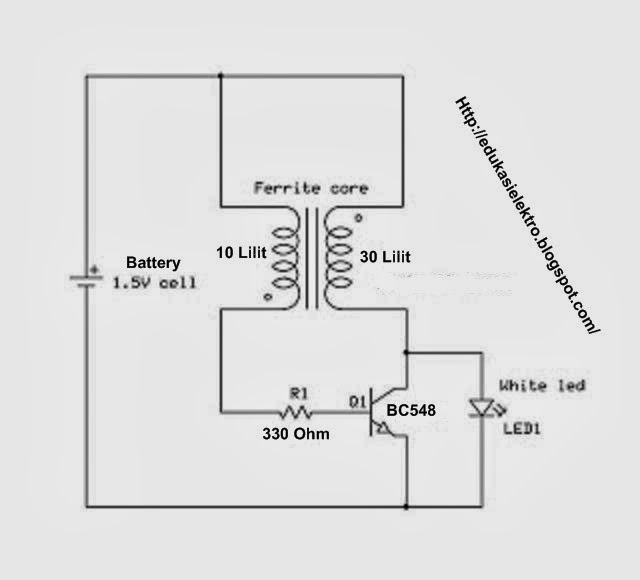 Eliminator Blog Schematic Lampu Led Emergency