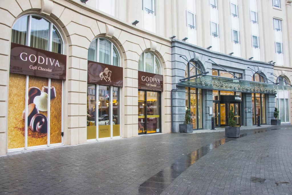 Godiva Caf   Chocolat  the first chocolate coffee Belgium 